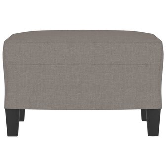 Voetenbank 60x50x41 cm stof taupe