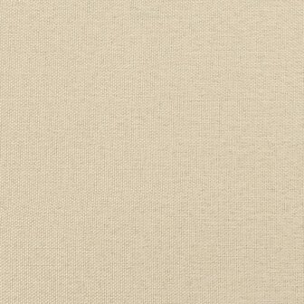 Voetenbank 70x55x41 cm stof cr&egrave;mekleurig