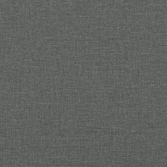Voetenbank 60x50x41 cm stof donkergrijs