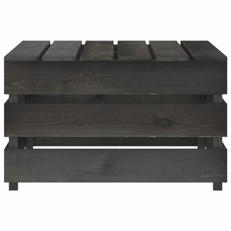 Tuintafels 2 st pallet ge&iuml;mpregneerd grenenhout