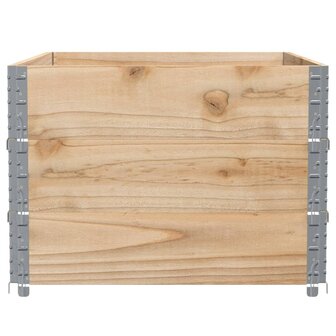 Palletopzetranden 3 st 120x80 cm massief grenenhout