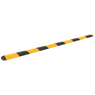 Verkeersdrempel 517x32,5x4 cm rubber geel en zwart