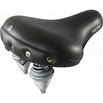 Selle Comfort Classic Retro Xl Fietszadel Zwart