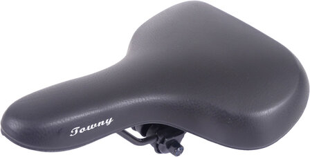 Edge Towny Fietszadel Met Memory Foam Zwart