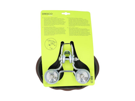 Dresco Urban Xl Fietszadel 90&deg; Zithoek Bruin