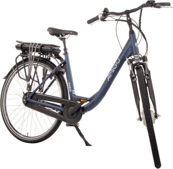 Amigo E-Faro S2 Dames 7V Rollerbrake matblauw 49 cm 28 inch matblauw 49 cm 28 inch