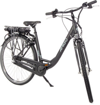 Amigo E-Faro S1 Dames 3V V-Brakes matzwart 49 cm 28 inch matzwart 49 cm 28 inch