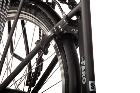 Amigo E-Faro S1 Dames 3V V-Brakes matzwart 49 cm 28 inch matzwart 49 cm 28 inch
