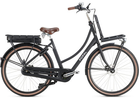 Popal Daily Dutch Prestige-E 53 Cm Dames 7V Hydraulische Schijfrem matzwart 28 inch matzwart 28 inch