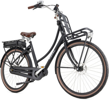 Popal Daily Dutch Prestige-E 53 Cm Dames 7V Hydraulische Schijfrem matzwart 28 inch matzwart 28 inch