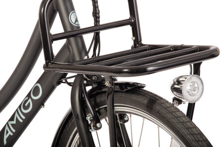 Amigo E-Lagos T3 Dames 7V Rollerbrake matzwart 50 cm 28 inch matzwart 50 cm 28 inch
