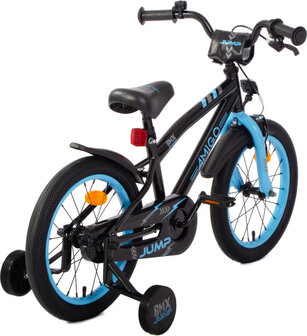 Amigo Bmx Jump Jongens Terugtraprem zwart/blauw 25,5 cm 16 inch zwart/blauw 25,5 cm 16 inch