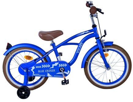 Volare Blue Cruiser Jongens Terugtraprem blauw 25 cm 16 inch blauw 25 cm 16 inch