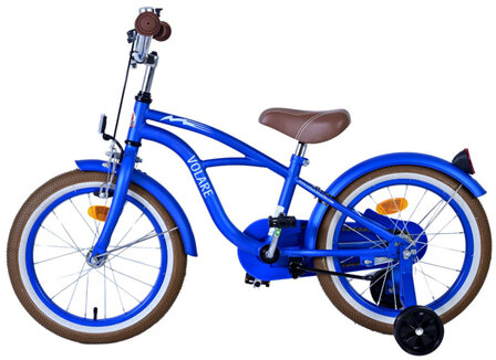 Volare Blue Cruiser Jongens Terugtraprem blauw 25 cm 16 inch blauw 25 cm 16 inch
