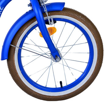 Volare Blue Cruiser Jongens Terugtraprem blauw 25 cm 16 inch blauw 25 cm 16 inch