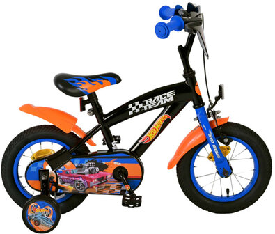 Mattel Hot Wheels Jongens Terugtraprem zwart/oranje 21,5 cm 12 inch zwart/oranje 21,5 cm 12 inch