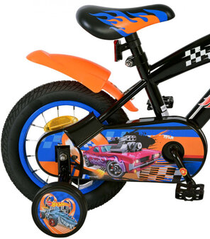 Mattel Hot Wheels Jongens Terugtraprem zwart/oranje 21,5 cm 12 inch zwart/oranje 21,5 cm 12 inch