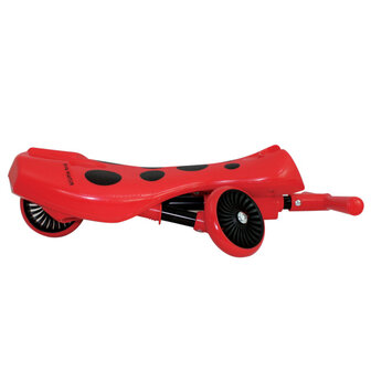 The Bugs Scuttlebug Beetle Loopfiets Met 3 Wielen Junior rood/zwart rood/zwart