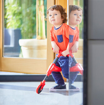 The Bugs Scuttlebug Beetle Loopfiets Met 3 Wielen Junior rood/zwart rood/zwart