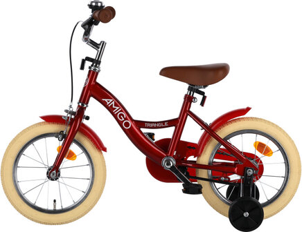Amigo Triangle Junior Terugtraprem rood 23 cm 14 inch rood 23 cm 14 inch