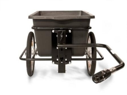Roland Big Boy Fietskar Met Achterasbevestiging 16 Inch Unisex Zwart