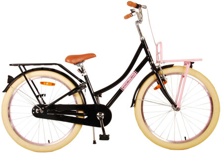 Volare Excellent Meisjes Terugtraprem zwart 34 cm 24 inch zwart 34 cm 24 inch