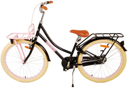 Volare Excellent Meisjes Terugtraprem zwart 34 cm 24 inch zwart 34 cm 24 inch