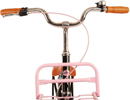 Volare Excellent Meisjes Terugtraprem zwart 34 cm 24 inch zwart 34 cm 24 inch