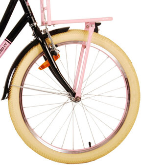 Volare Excellent Meisjes Terugtraprem zwart 34 cm 24 inch zwart 34 cm 24 inch