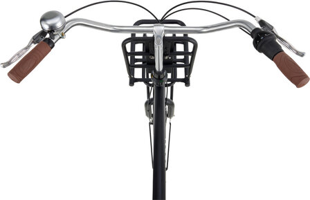 Popal Daily Dutch Prestige 57 Cm Heren 7V Rollerbrake matzwart 28 inch matzwart 28 inch