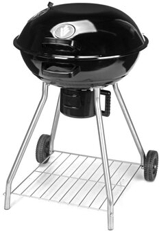 Vaggan Houtskoolbarbecue Op Wielen &Oslash; 56 Cm Zwart