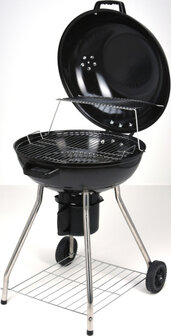 Vaggan Houtskoolbarbecue Op Wielen &Oslash; 56 Cm Zwart