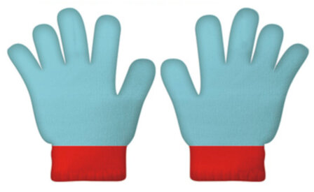 Arditex Accessoiresset Junior Acryl Blauw/Rood 3-Delig One-Size