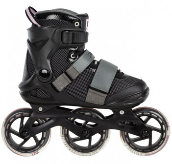 Playlife Fitness Gt 110 Inline Skates 80A zwart/roze Maat 40 zwart/roze Maat 40