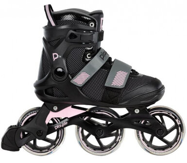 Playlife Fitness Gt 110 Inline Skates 80A zwart/roze Maat 41 zwart/roze Maat 41