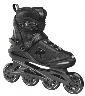 Roces Icon Inline Skates Softboot Heren 80 Mm 82A Zwart Maat 38-S1