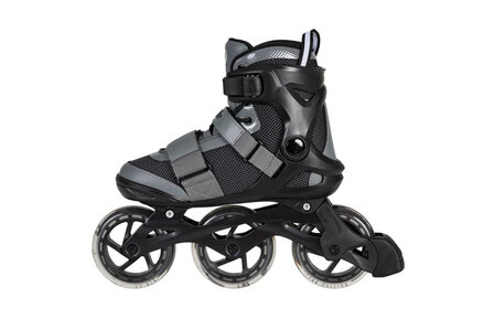 Playlife Gt 110 Fitness Inlineskates Zwart/Grijs grijs-zwart Maat 40 grijs-zwart Maat 40