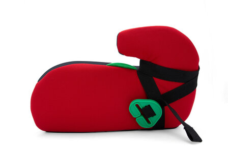 Seven Polska Cars Booster Zitverhoger 15-36 Kg Zwart/Rood