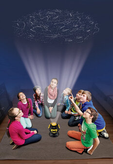 National Geographic Astro-Planetarium Junior 16 Cm Zwart/Geel
