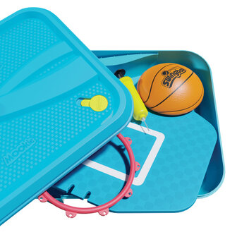 Swingball First&nbsp;Basketbalpaal Met All Surface Basis Blauw/Rood