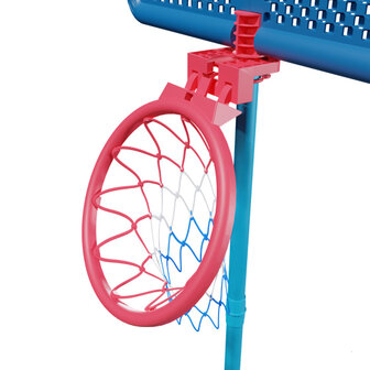 Swingball Basketbalpaal Met All Surface Basis Donkerblauw/Blauw