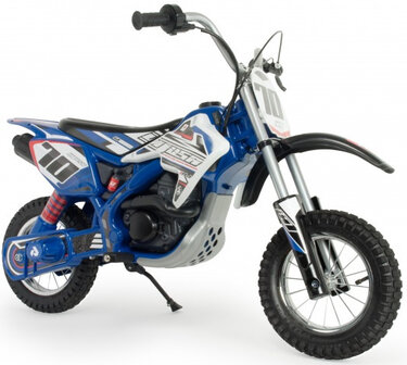 Injusa X-Trene Blue Fighter 12V Elektrische Kindermotorfiets Blauw