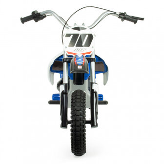 Injusa X-Trene Blue Fighter 12V Elektrische Kindermotorfiets Blauw