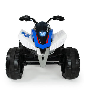 Injusa Rage Elektrische Kinderquad 12V Blauw/Wit