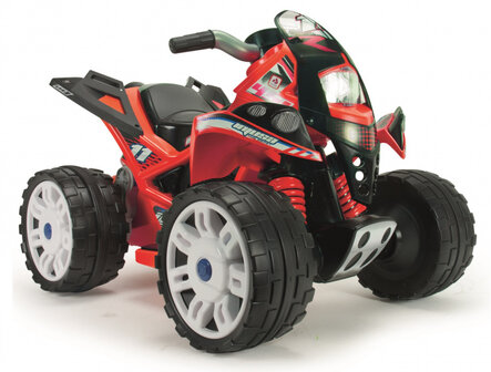 Injusa The Beast Elektrische Kinderquad 12V Rood/Zwart