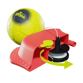 Swingball Reflex Voetbaltrainer Met All Surface Basis Rood/Geel