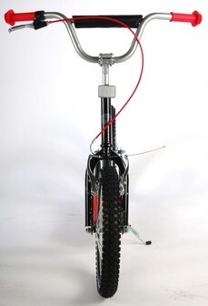 Volare Autoped Step Junior Voetrem zwart/rood 16 inch zwart/rood 16 inch