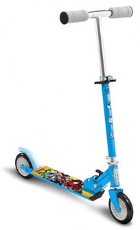Marvel Avengers 2-Wiel Kinderstep Opvouwbaar Voetrem Blauw