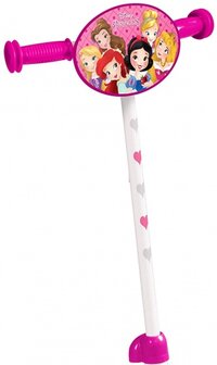 Disney Princess 3-Wiel Kinderstep Vrijloop Meisjes Wit/Roze