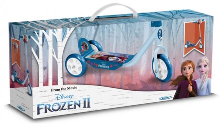 Disney Frozen 3-Wiel Kinderstep Vrijloop Meisjes Blauw/Lichtblauw